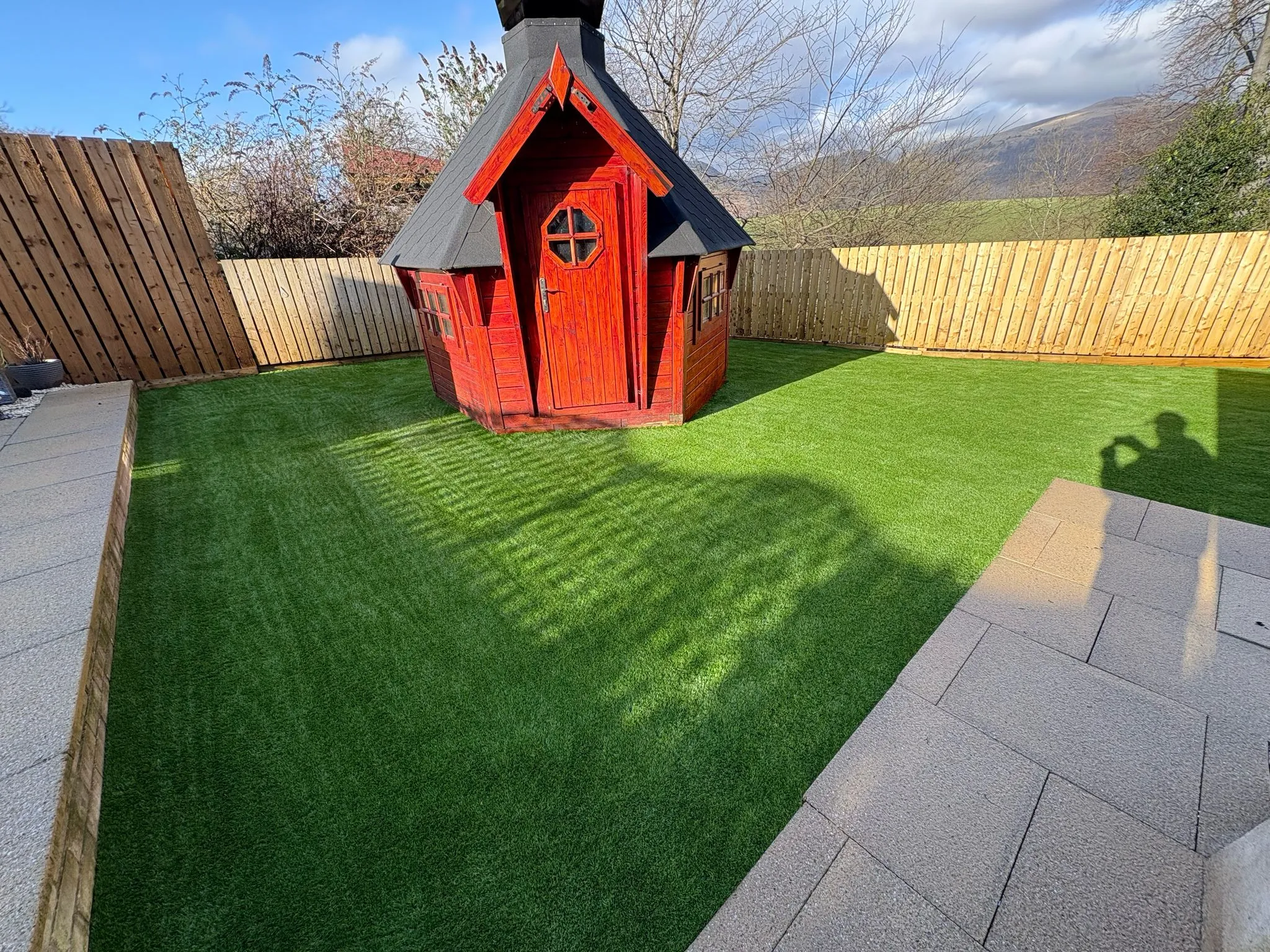 artificial grass installation